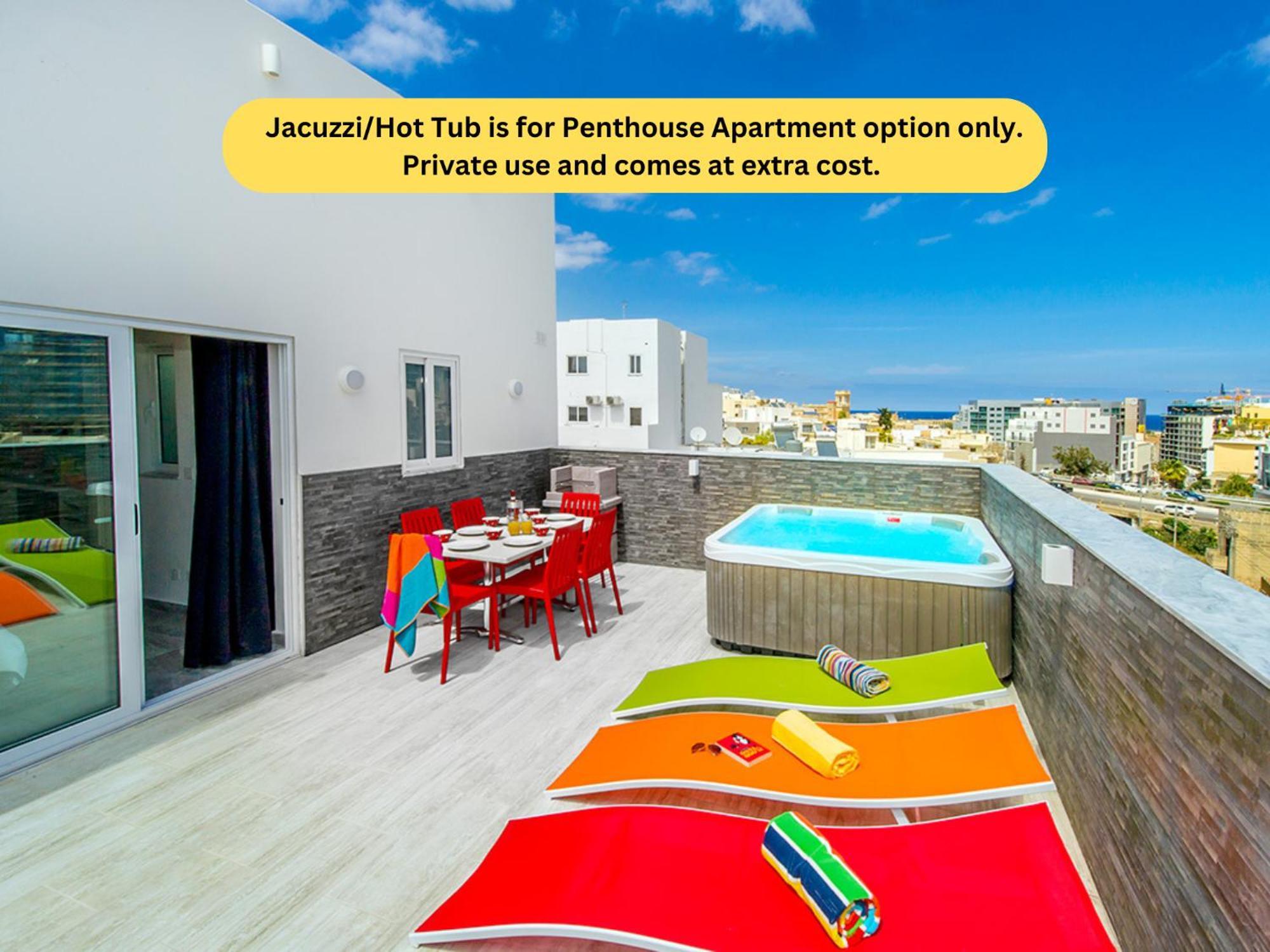 Bayside Apartments Saint Julian's Eksteriør billede